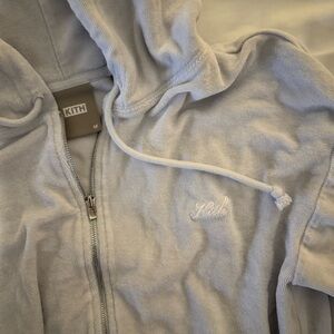 Women’s Kith Cropped Terry Cloth Hoodie